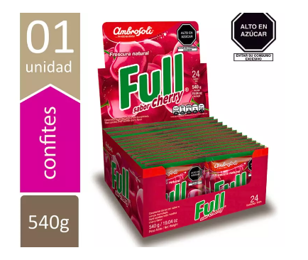 Caramelo Full Cherry x 24 UND